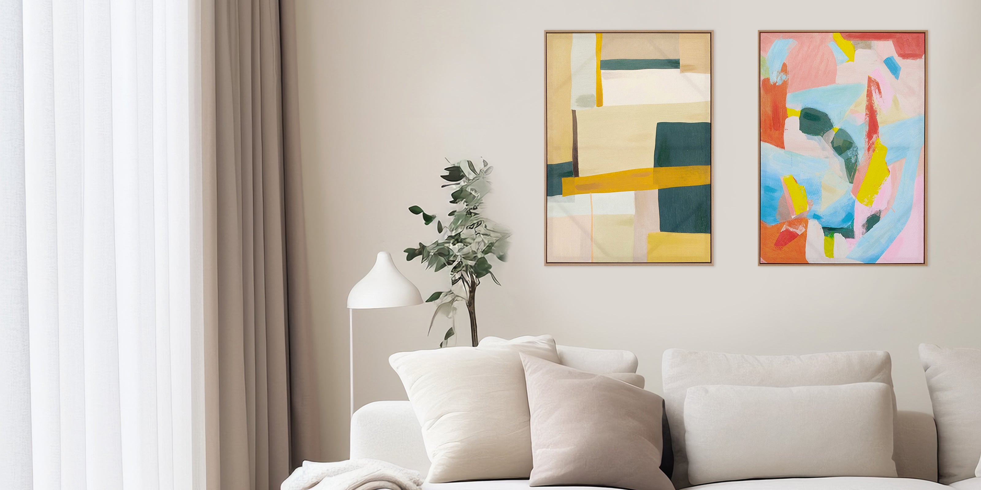 Wall Art For Display Space Between 1m & 1.5m