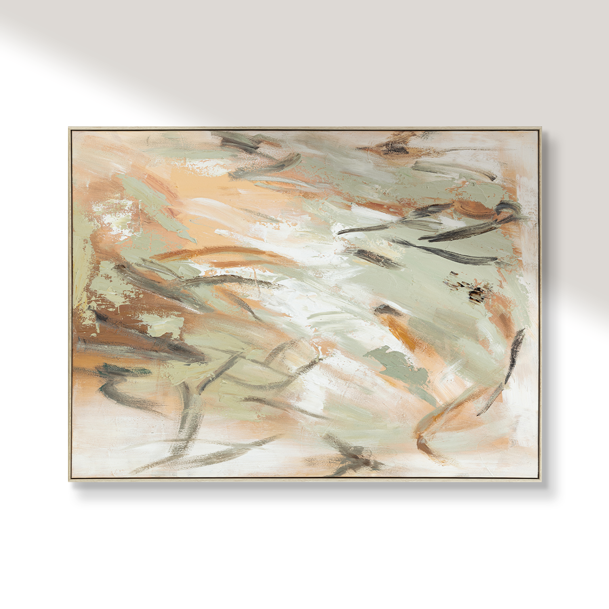(Preorder ETA: End Oct) Blooming Fields: Hand Painted Wall Art (90x120cm)