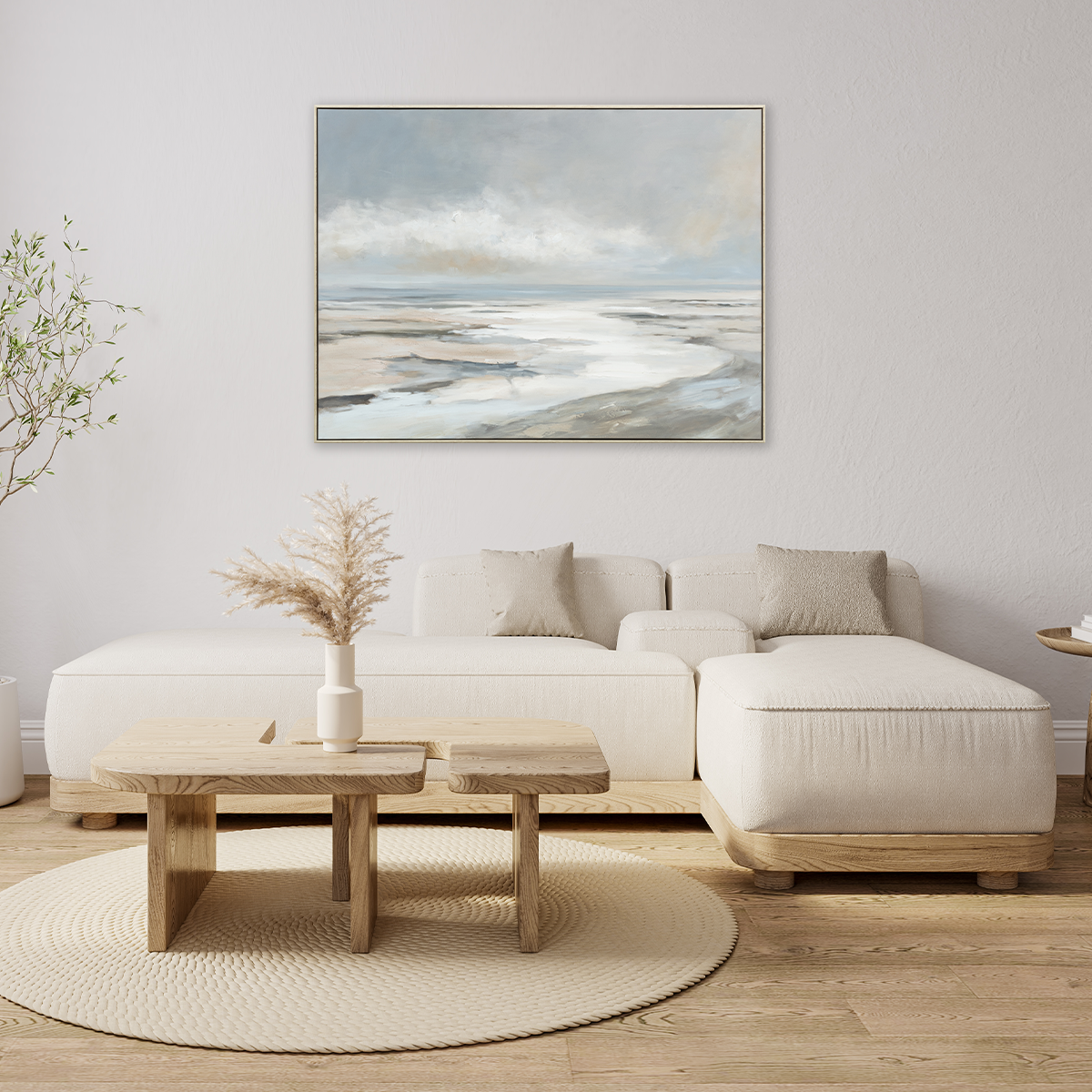 (Preorder ETA: End Oct) Seascape: Hand Painted Wall Art (90x120cm) (Copy)