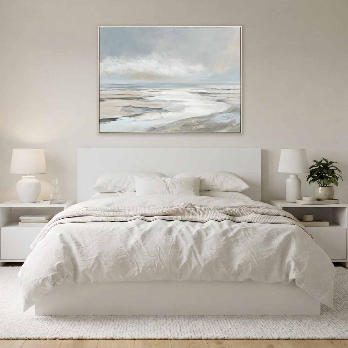 (Preorder ETA: End Oct) Seascape: Hand Painted Wall Art (90x120cm) (Copy)