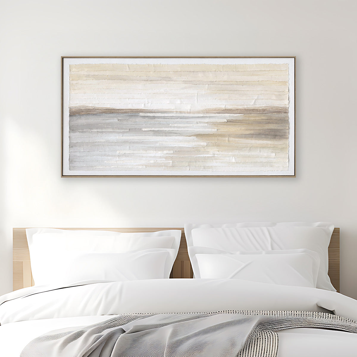 Papier-Mache 1.0: Textured Wall Art (120x60cm)