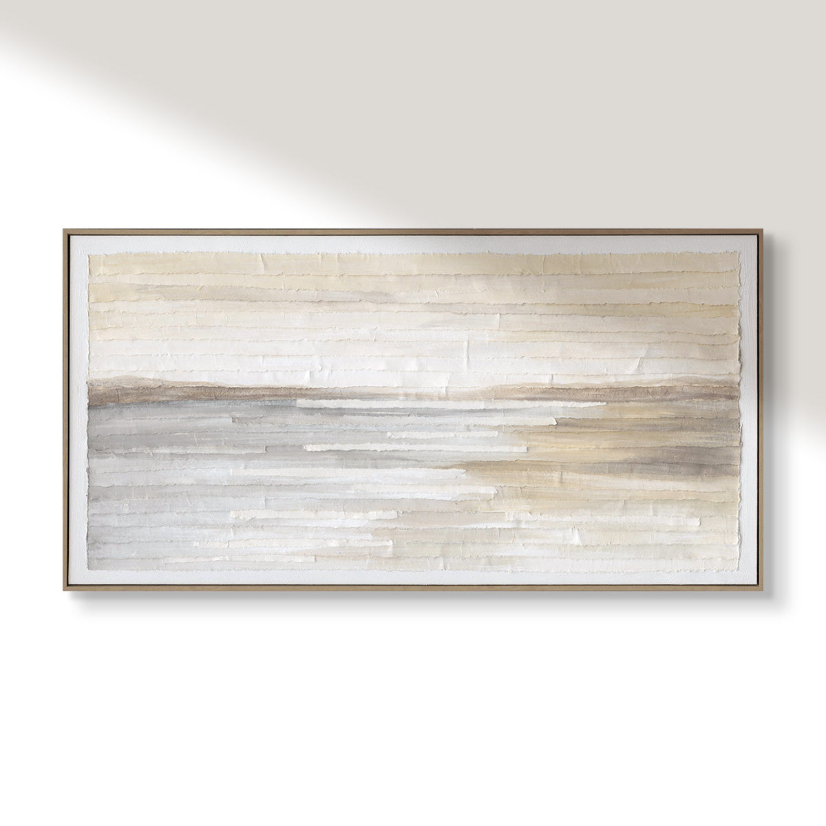 Papier-Mache 1.0: Textured Wall Art (120x60cm)