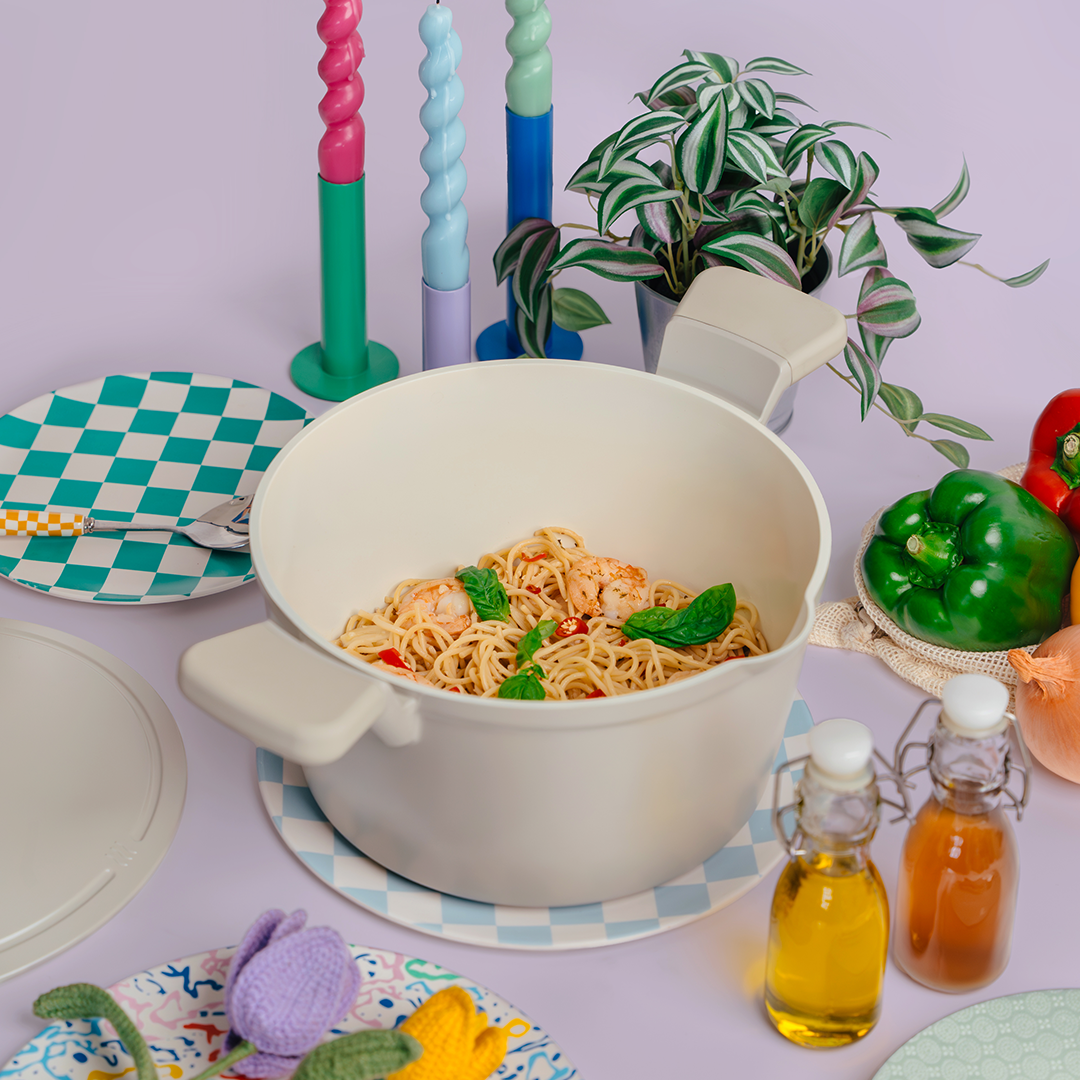 Stew-And-Serve 24cm Large Stock Pot | 5.1L | Size Matters