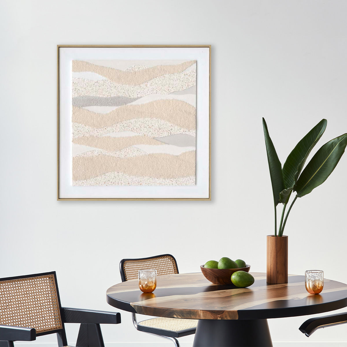 (Preorder: End March) Tides: Textured Wall Art (90x90cm)