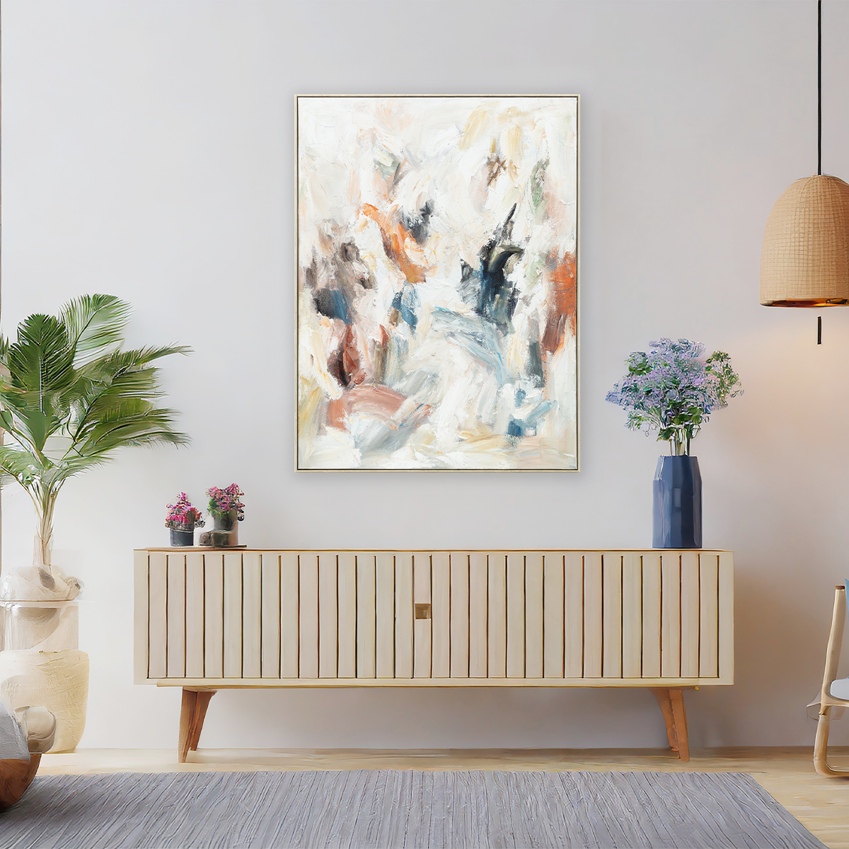 (Preorder ETA: End Oct) Colour Dance: Hand Painted Wall Art (90x120cm)