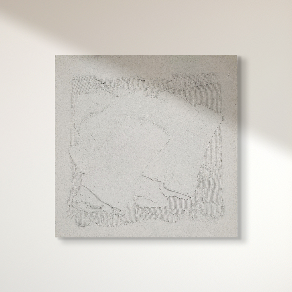 Handpainted Square Textured Wall Art | Earth And Sand | Pretty