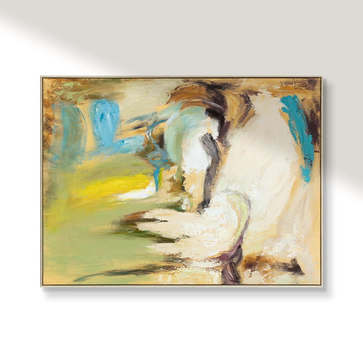 (Preorder ETA: End Oct) Oasis: Hand Painted Wall Art (90x120cm)