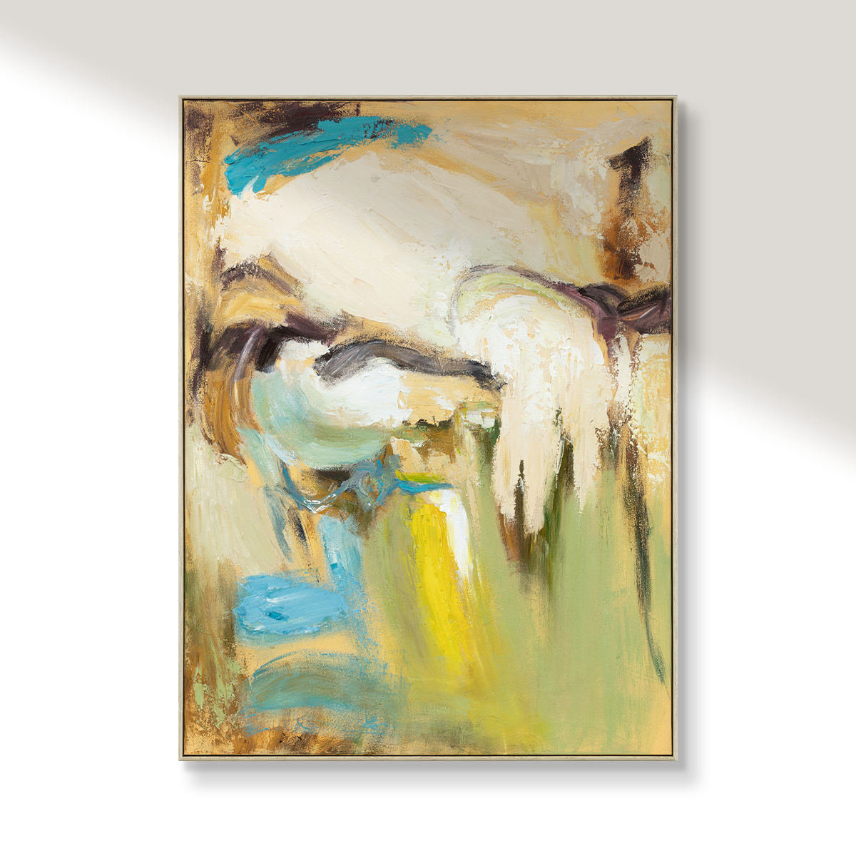 (Preorder ETA: End Oct) Oasis: Hand Painted Wall Art (90x120cm)