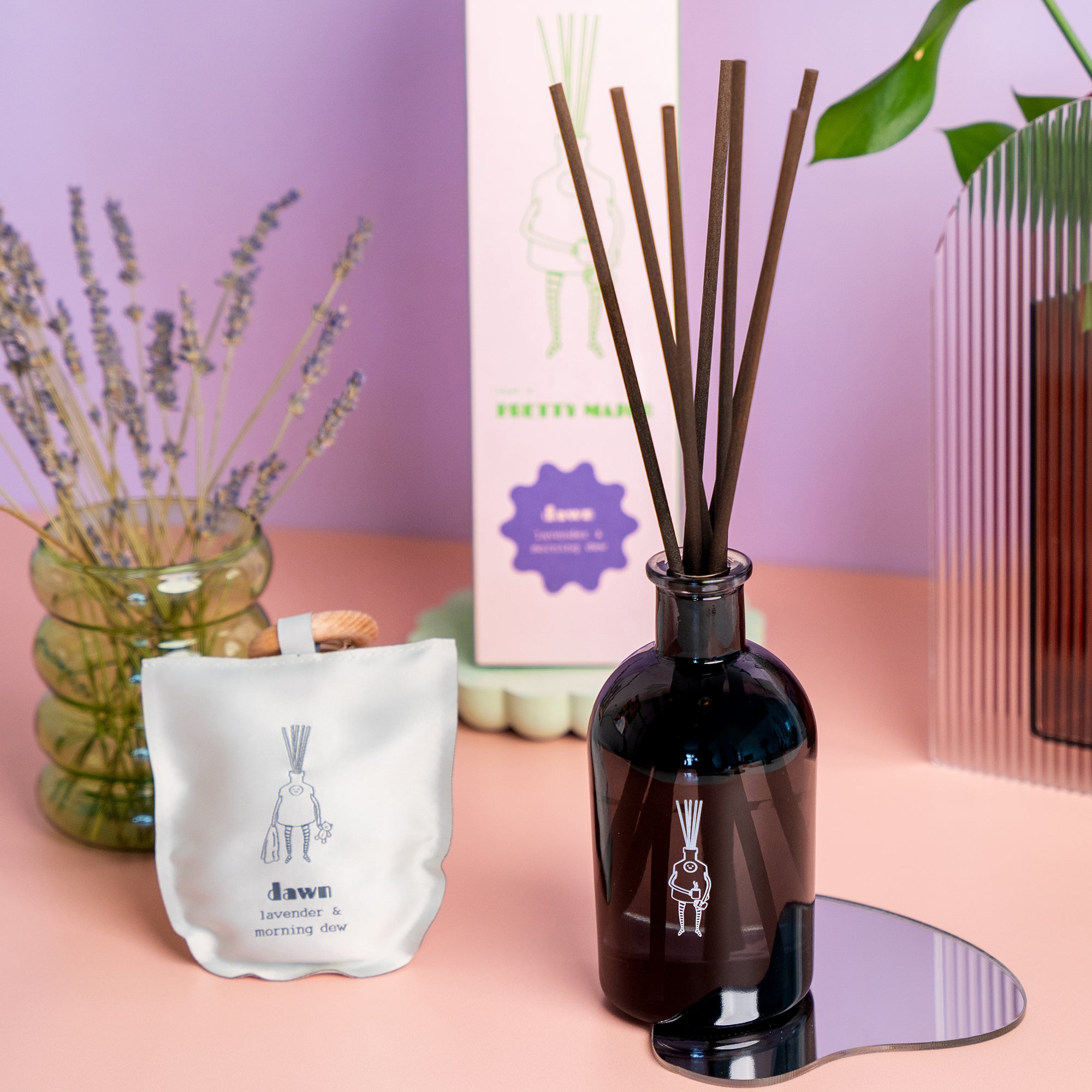 dawn home fragrance reed diffuser and scented sachet