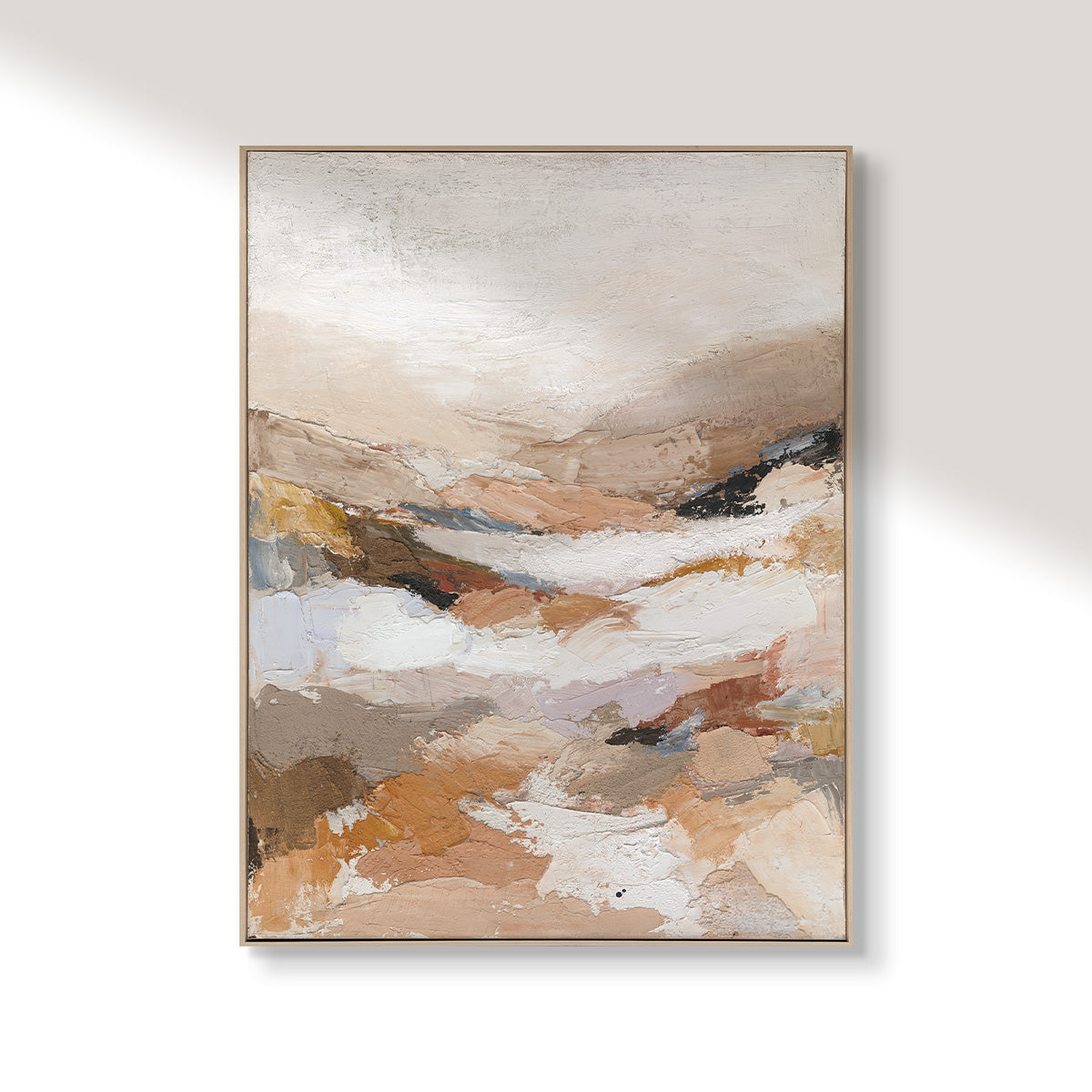 (Preorder: End March) Echoes of Clay: Hand Painted Wall Art (90x120cm)